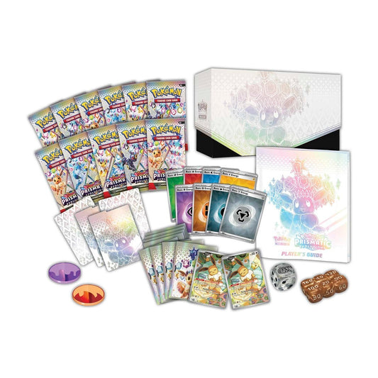 Pokemon TCG: Scarlet & Violet Prismatic Evolutions Pokemon Center Elite Trainer Box