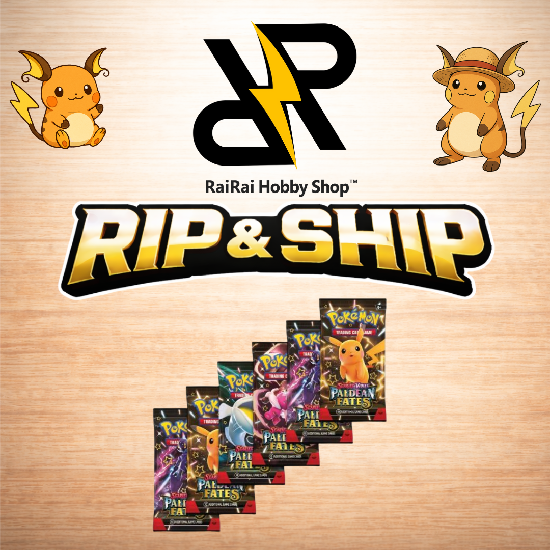 (Rip & Ship) Pokémon TCG: Paldean Fates 1 Booster Pack