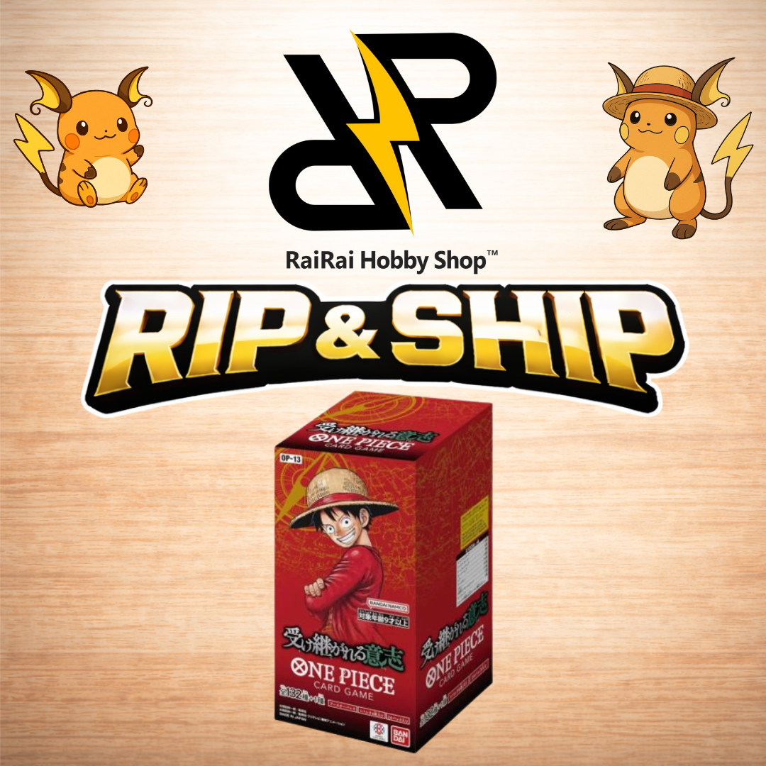 (Rip & Ship) One Piece TCG: OP13 Inherited Will - Japanese Booster Box