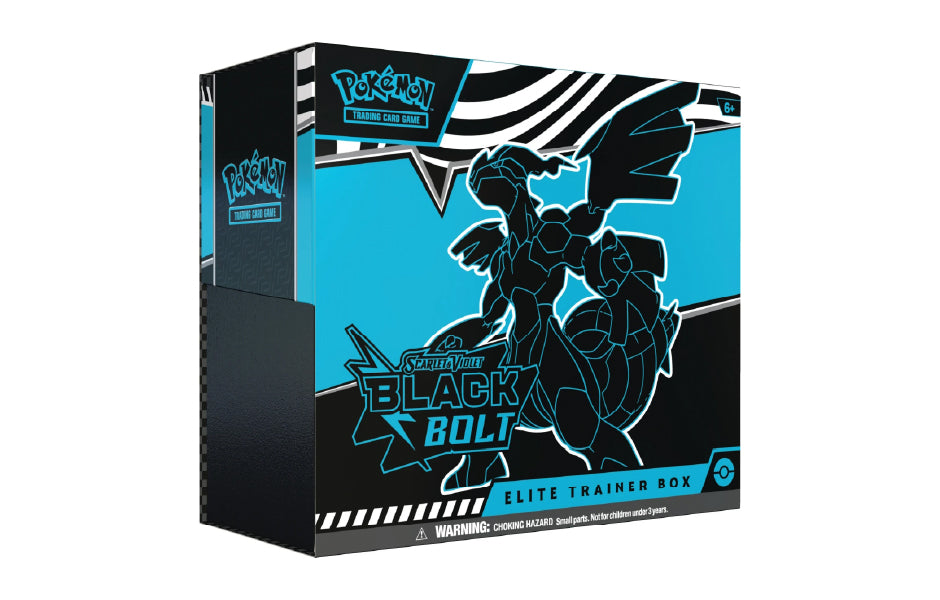 Pokemon TCG: Scarlet & Violet Black Bolt- Elite Trainer Box (Pre-Release)