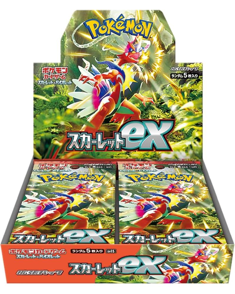 Japanese Pokemon: Scarlet ex (SV1s) Booster Box
