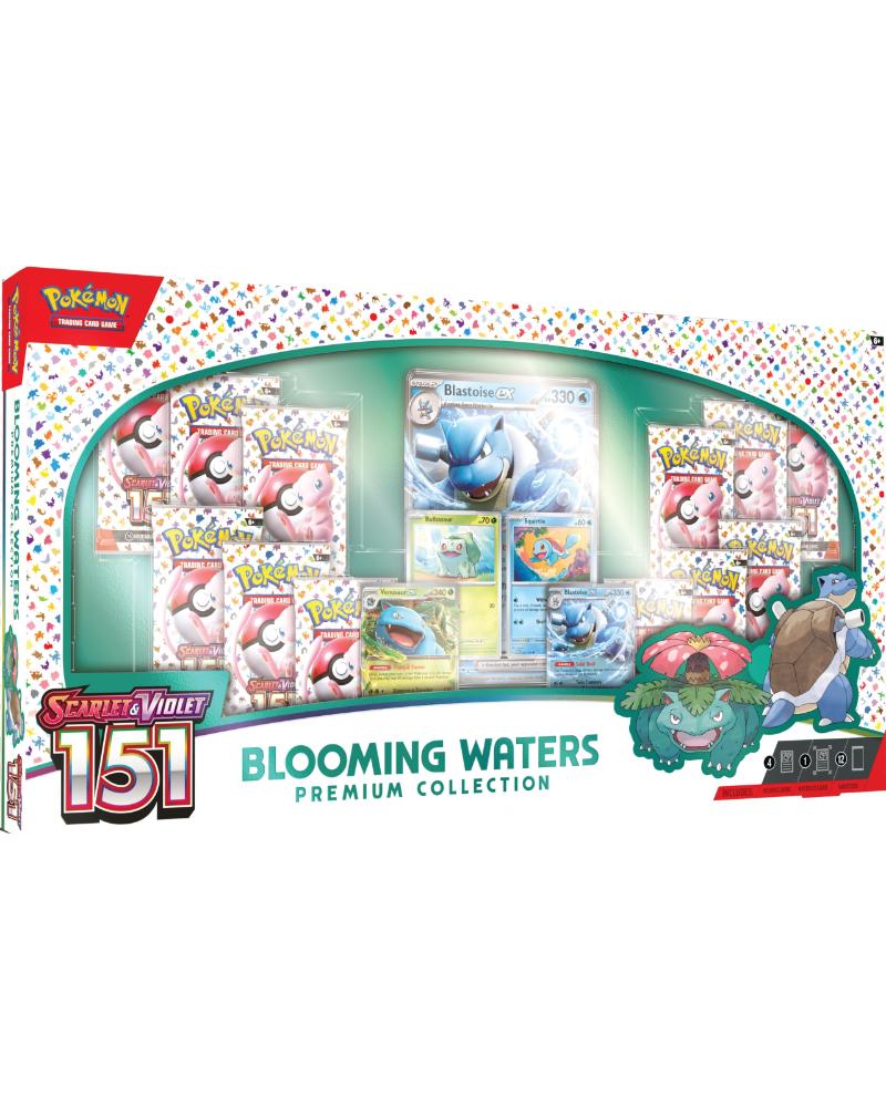 Pokemon TCG: Scarlet & Violet MEW 151 Blooming Water Premium Collection Box