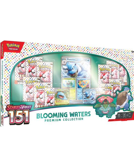 Pokemon TCG: Scarlet & Violet MEW 151 Blooming Water Premium Collection Box