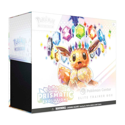 Pokemon TCG: Scarlet & Violet Prismatic Evolutions Pokemon Center Elite Trainer Box