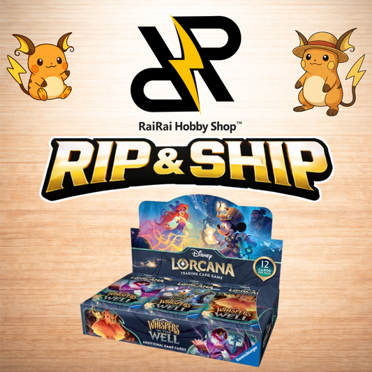 (Rip & Ship) Lorcana Whispers in the Well -  booster box