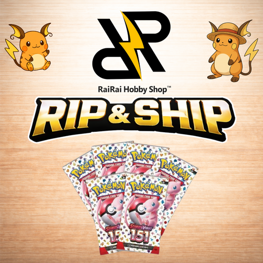 (Rip & Ship) Pokémon TCG: 151 1 Booster Pack