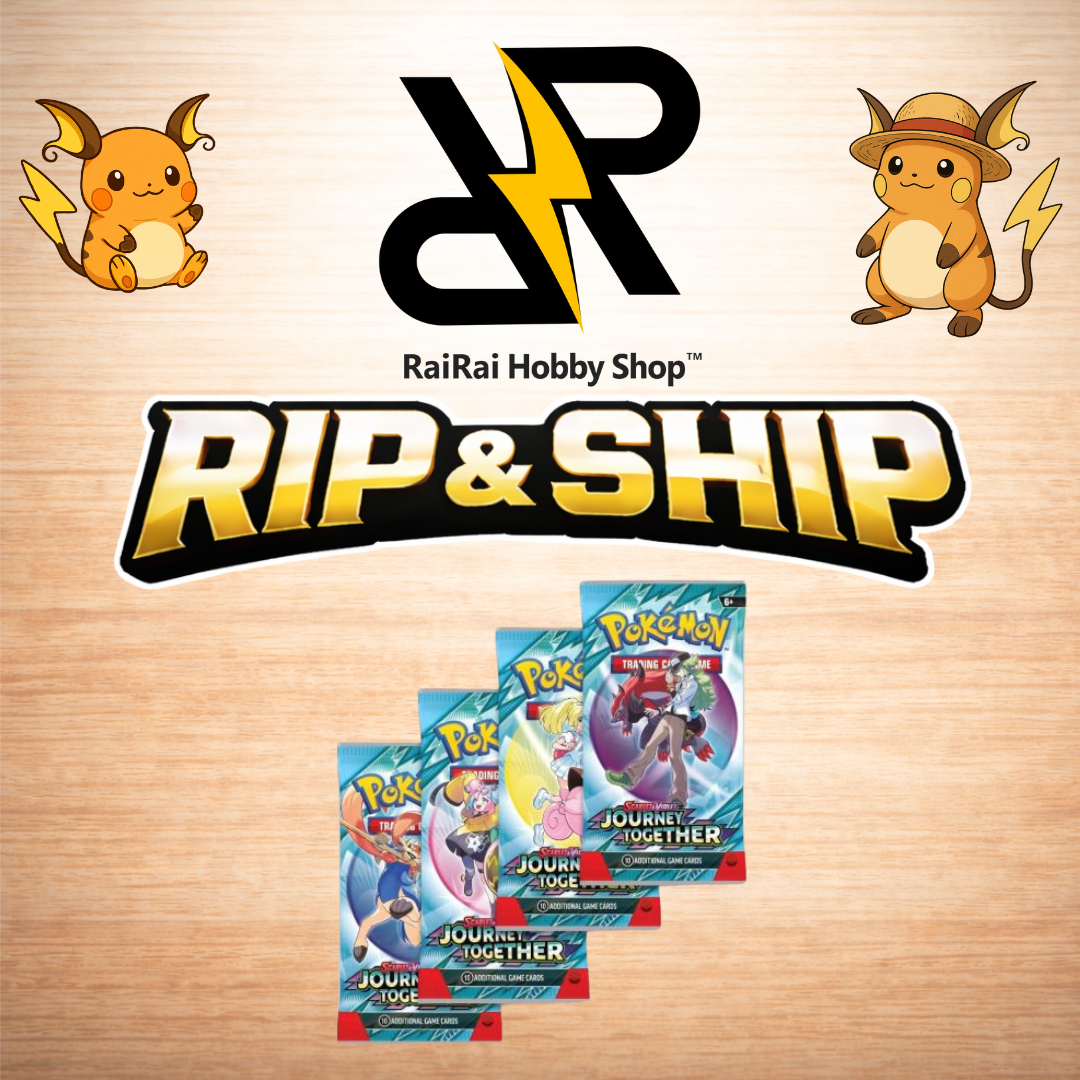 (Rip & Ship) Pokémon TCG: Journey Together 1 Booster Pack