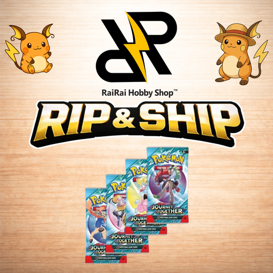 (Rip & Ship) Pokémon TCG: Journey Together 1 Booster Pack