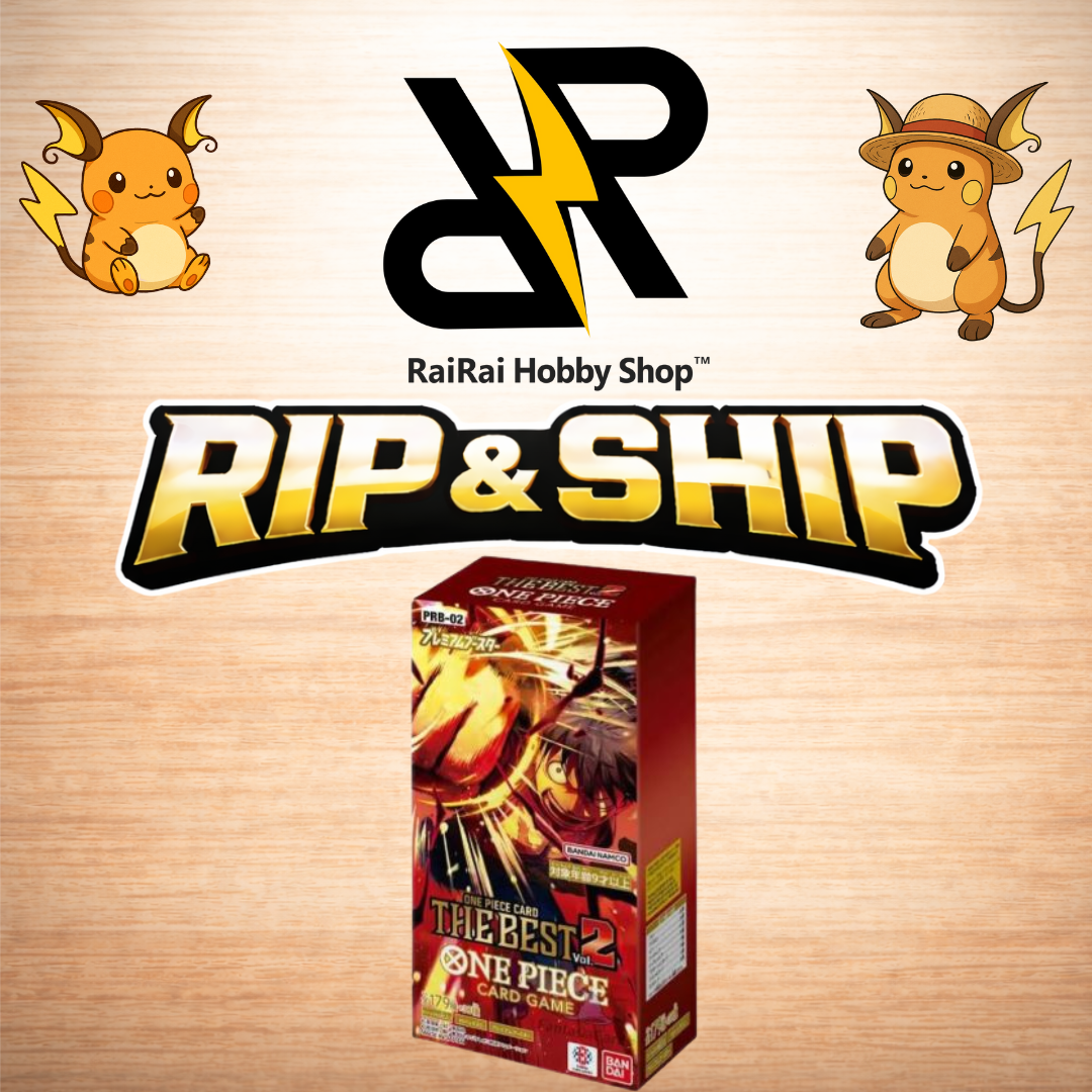 (Rip & Ship) One Piece TCG: PRB 02- The Best Vol. 2 Japanese Booster Box