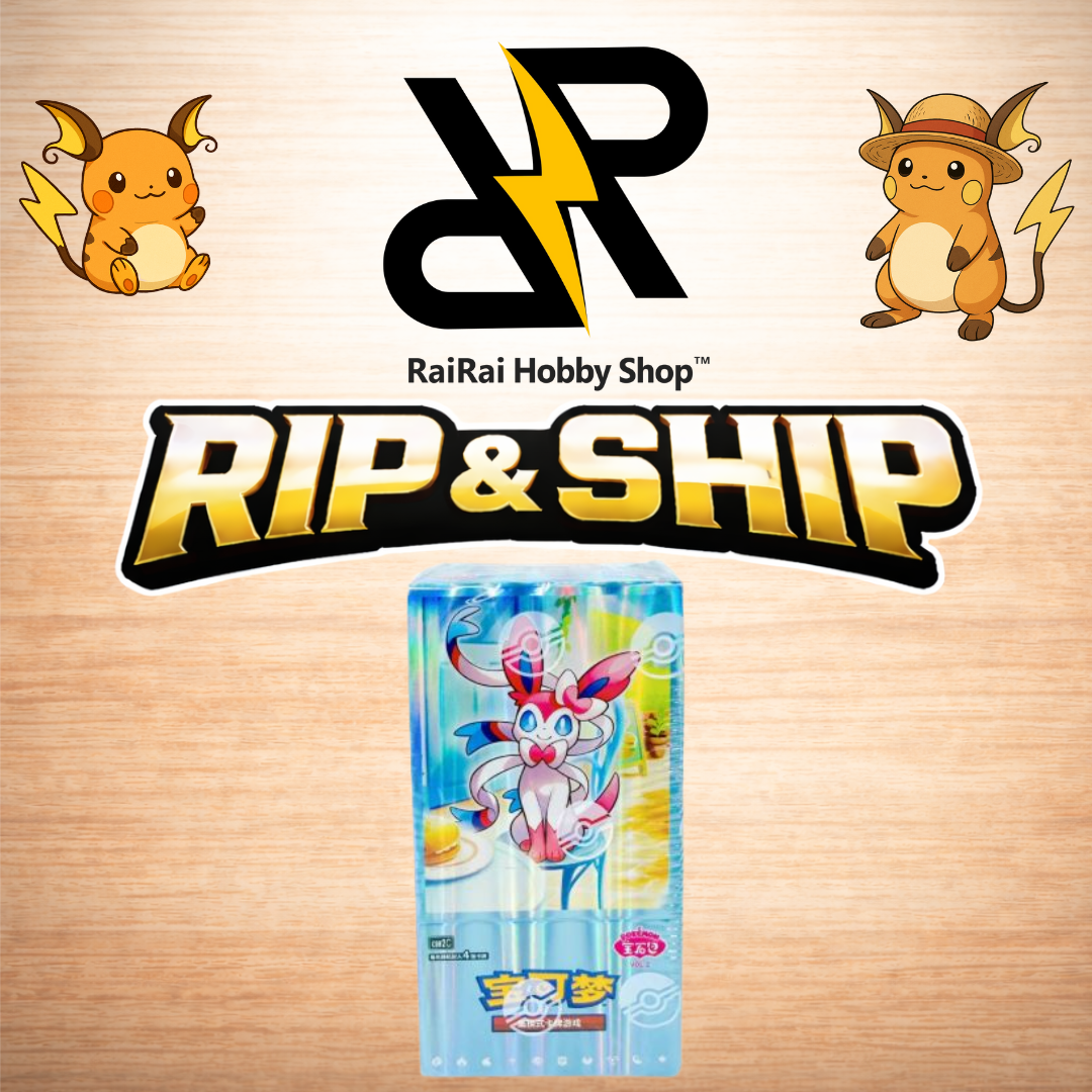 (Rip & Ship) Pokémon TCG: Gem Pack Vol. 2 – Eevee Booster Box (Simplified Chinese)