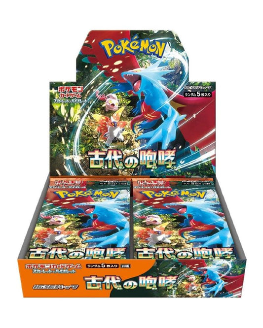 Japanese Pokemon: Ancient Roar (SV4k) Booster Box