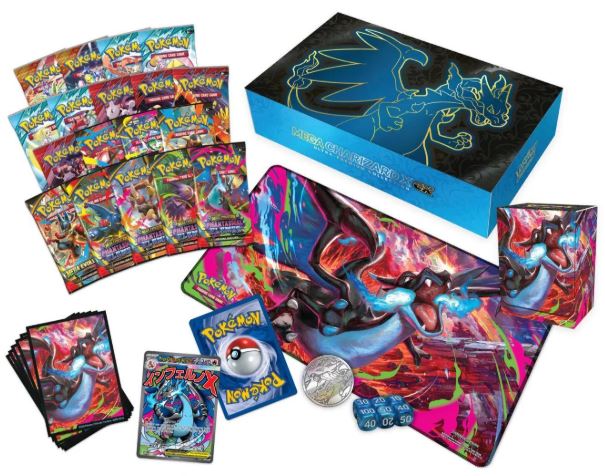 Pokemon TCG: Mega Evolutions Charizard X Ex Ultra Premium Collection Box (PRE-ORDER)