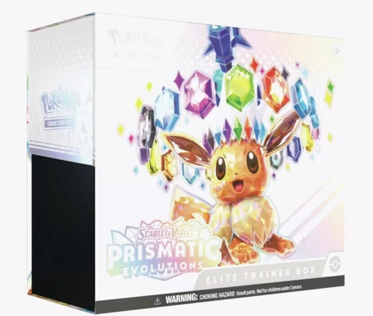 Pokemon TCG: Scarlet & Violet Prismatic Evolutions - Elite Trainer Box