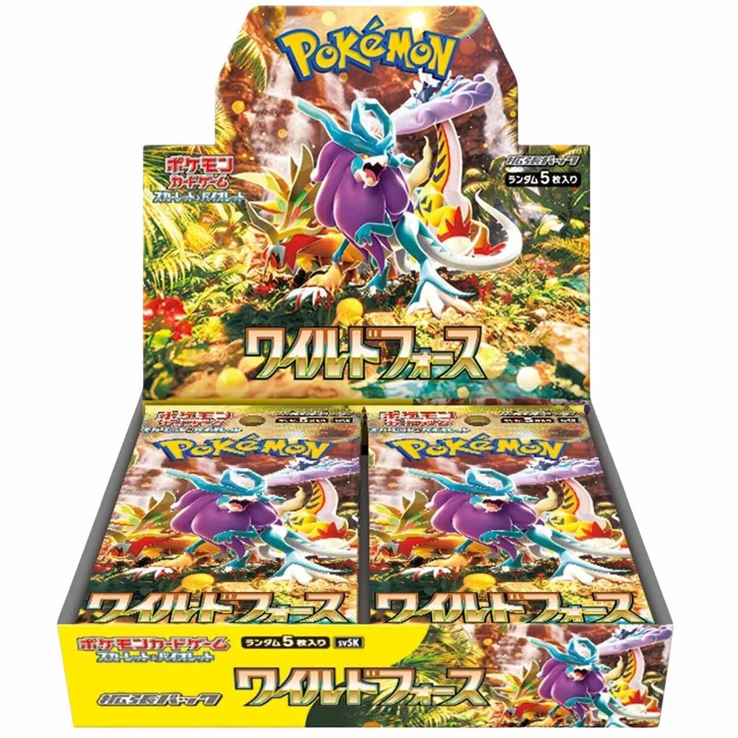 Japanese Pokemon: Wild Force (SV5k) Booster Box